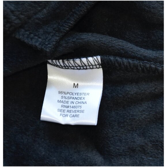 THEO & SPENCE WOMEN NWT FULL ZIP TEXTURED VELOUR BLACK BOMBER JACKET. SIZE M - Picture 11 of 11